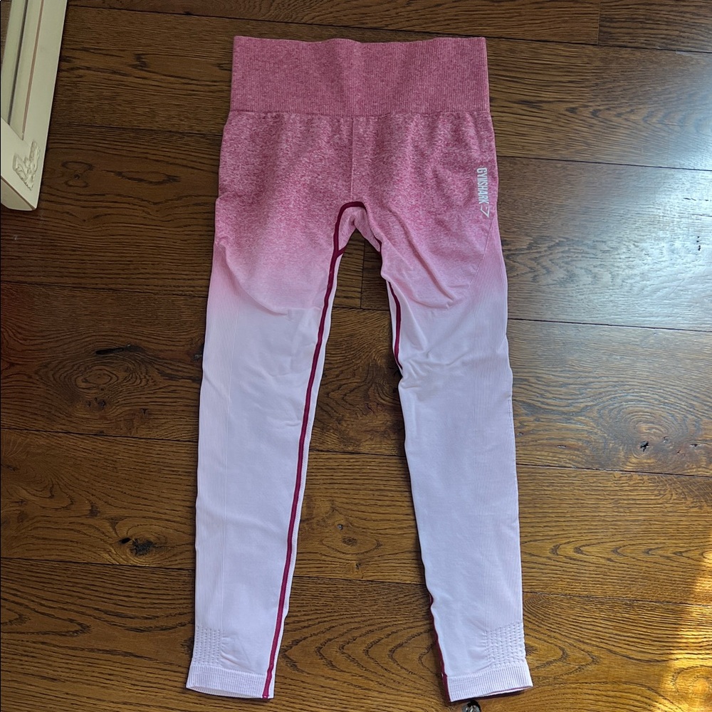 Pink Gradient GymShark Leggings size: S